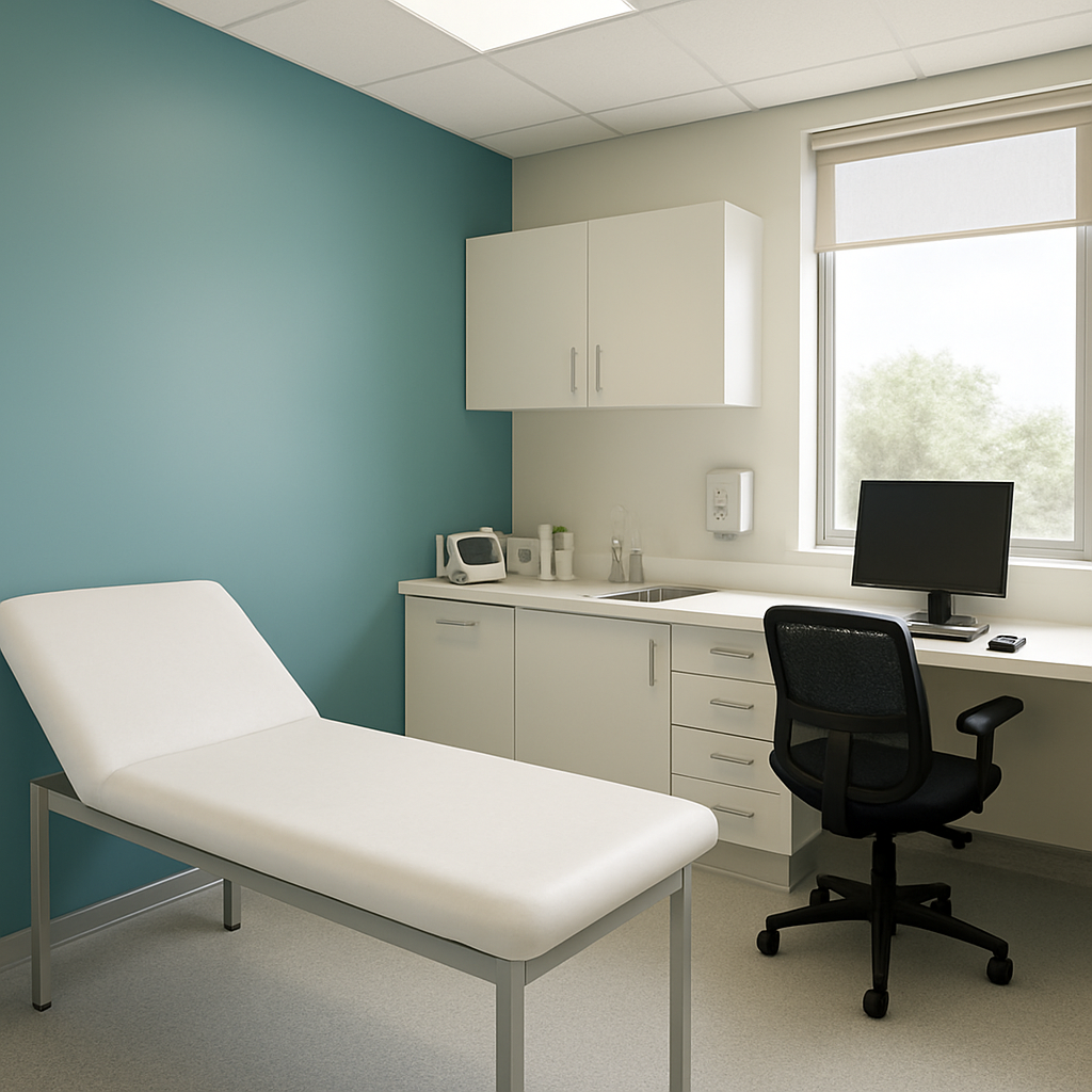 One Stop Medical consultation room — modern, clean and welcoming