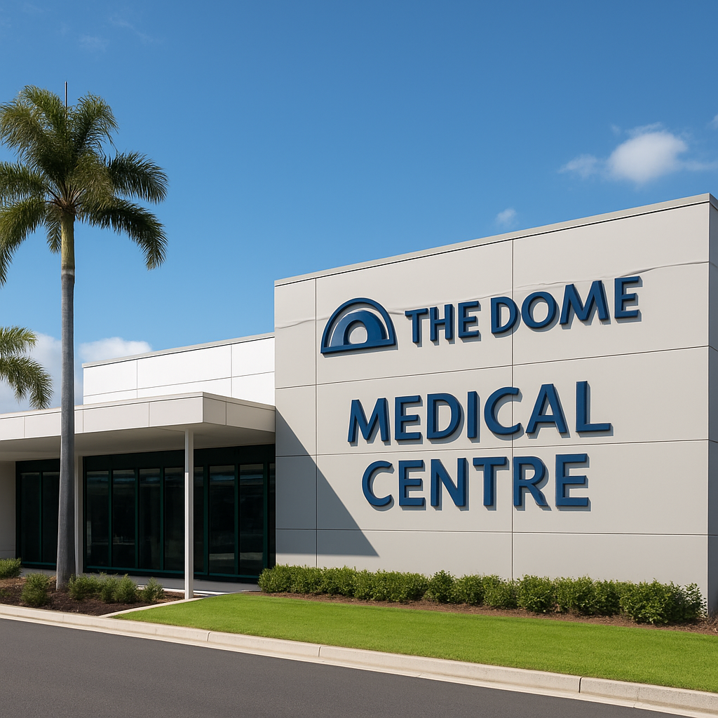 One Stop Medical clinic building at The Dome, 134 Victoria St, Mackay
